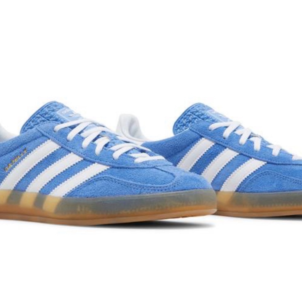 Wmns Gazelle Indoor Blue Fusion Gum